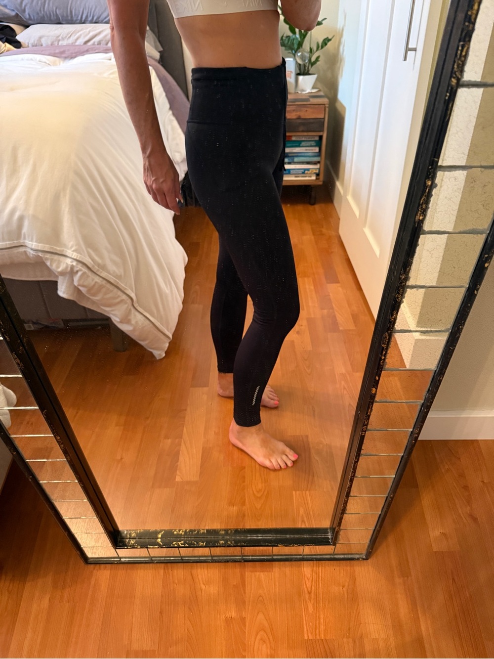 Fabletics Black High-Waist Performance Leggings - Picture 3 of 4